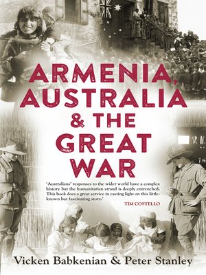 cover image of Armenia, Australia & the Great War